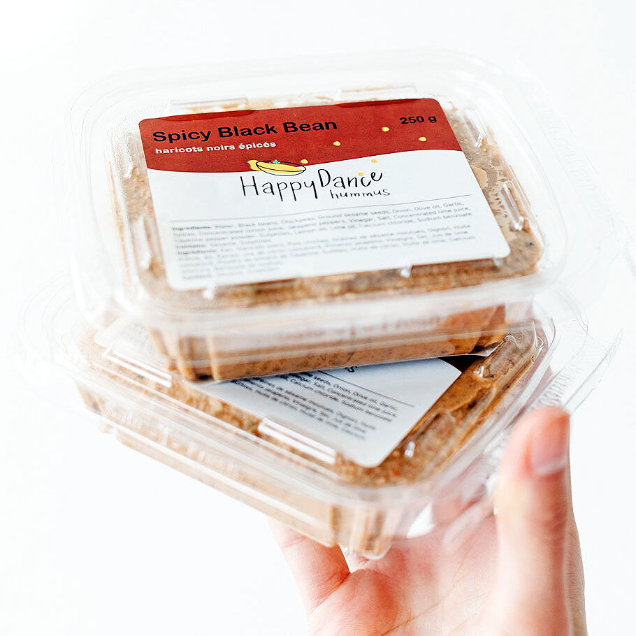 Happy Dance Hummus Spicy Black Bean Frozen or Refrigerated Food