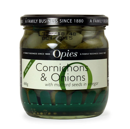 Opies Pickles Cornichons & Onions Condiments & Sauces