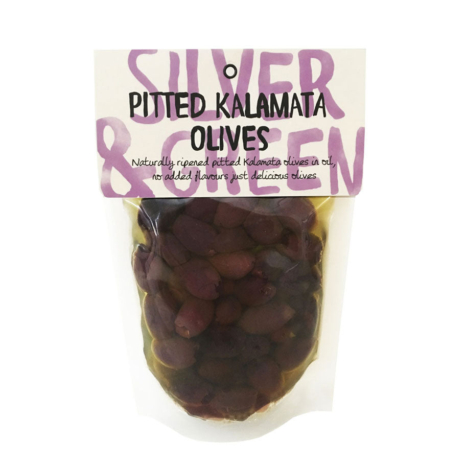 Silver & Green Olives Kalamata