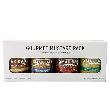 SMAK DAB Gourmet Mustard Sample Pack