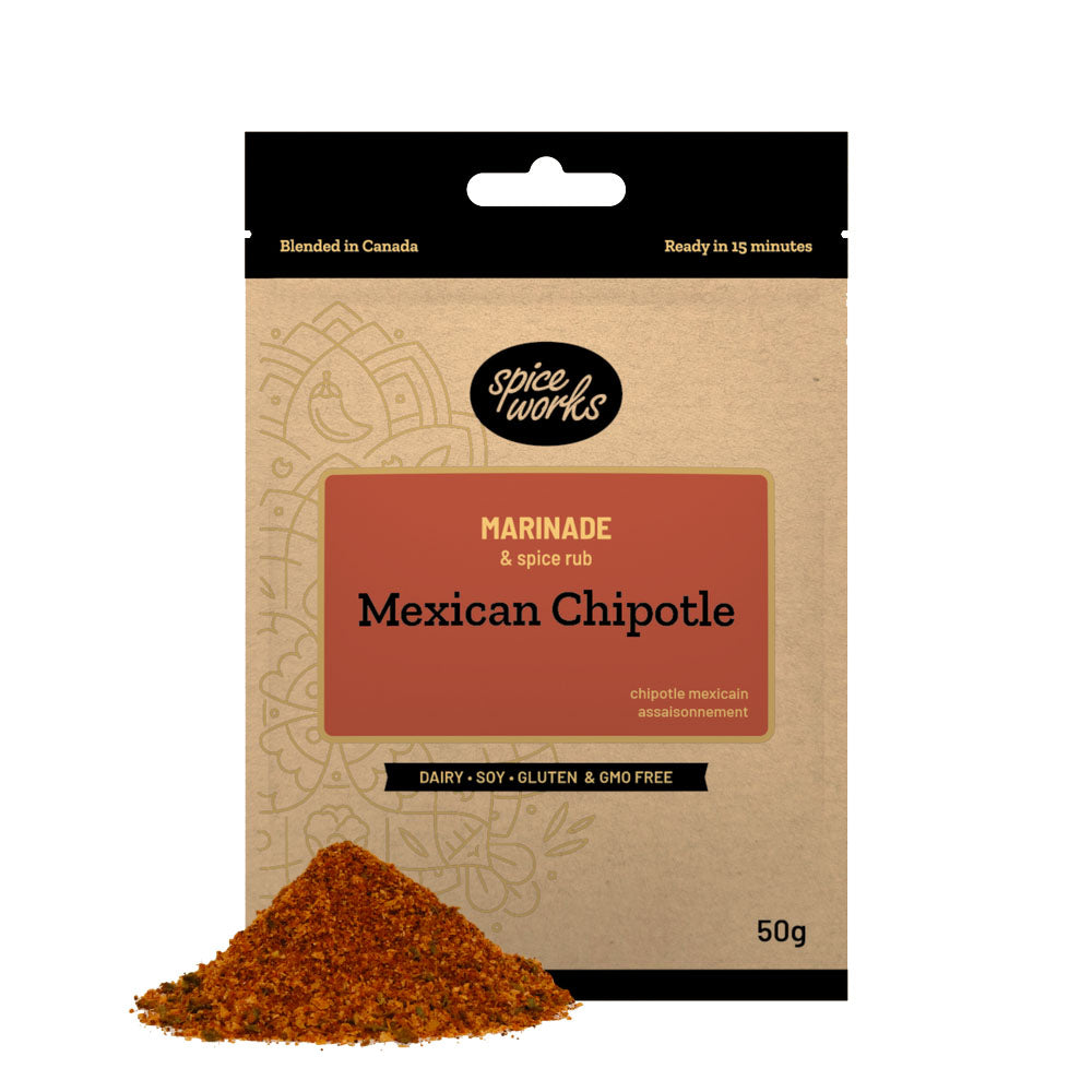Spice Works Mexican Chipotle Meat Rubs & Spices