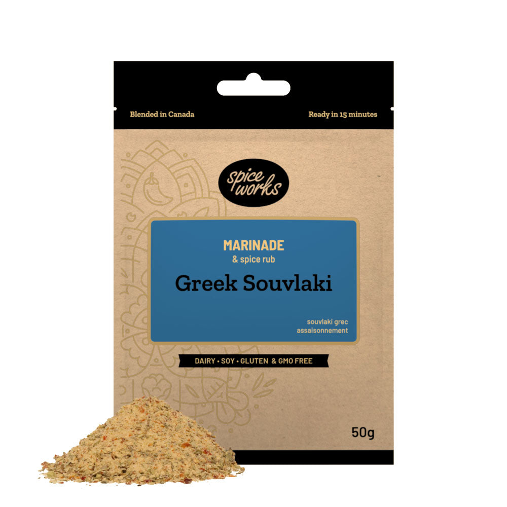 Spice Works Greek Souvlaki Marinade Meat Rubs & Spices