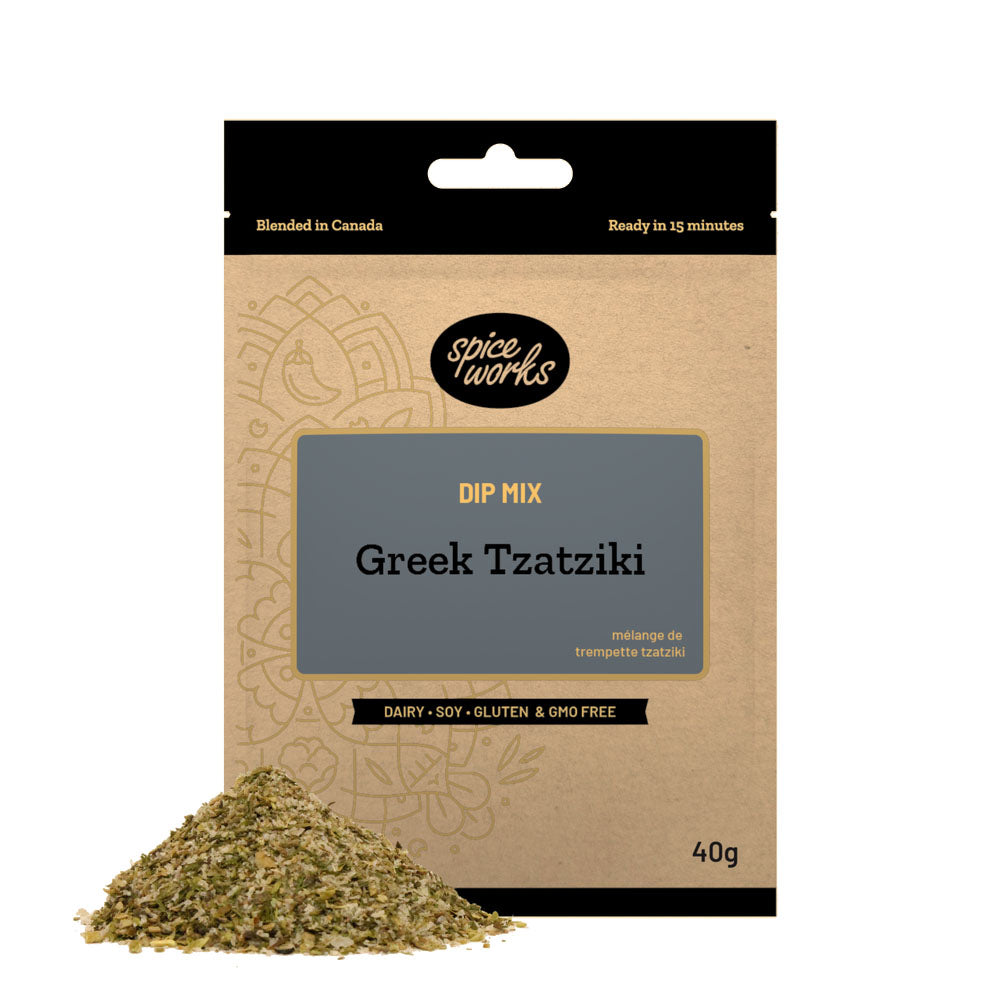 Spice Works Greek Tzatziki Dip Mix Meat Rubs & Spices