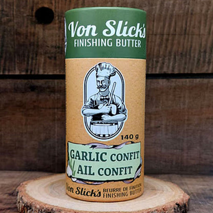 Von Slicks Finishing Butter Garlic Confit Frozen or Refrigerated Food
