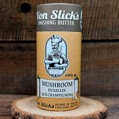 Von Slicks Finishing Butter Mushroom Duxelles Frozen or Refrigerated Food
