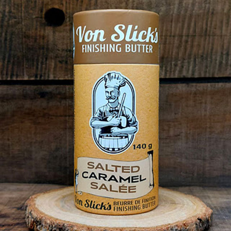 Von Slicks Finishing Butter Salted Caramel Frozen or Refrigerated Food