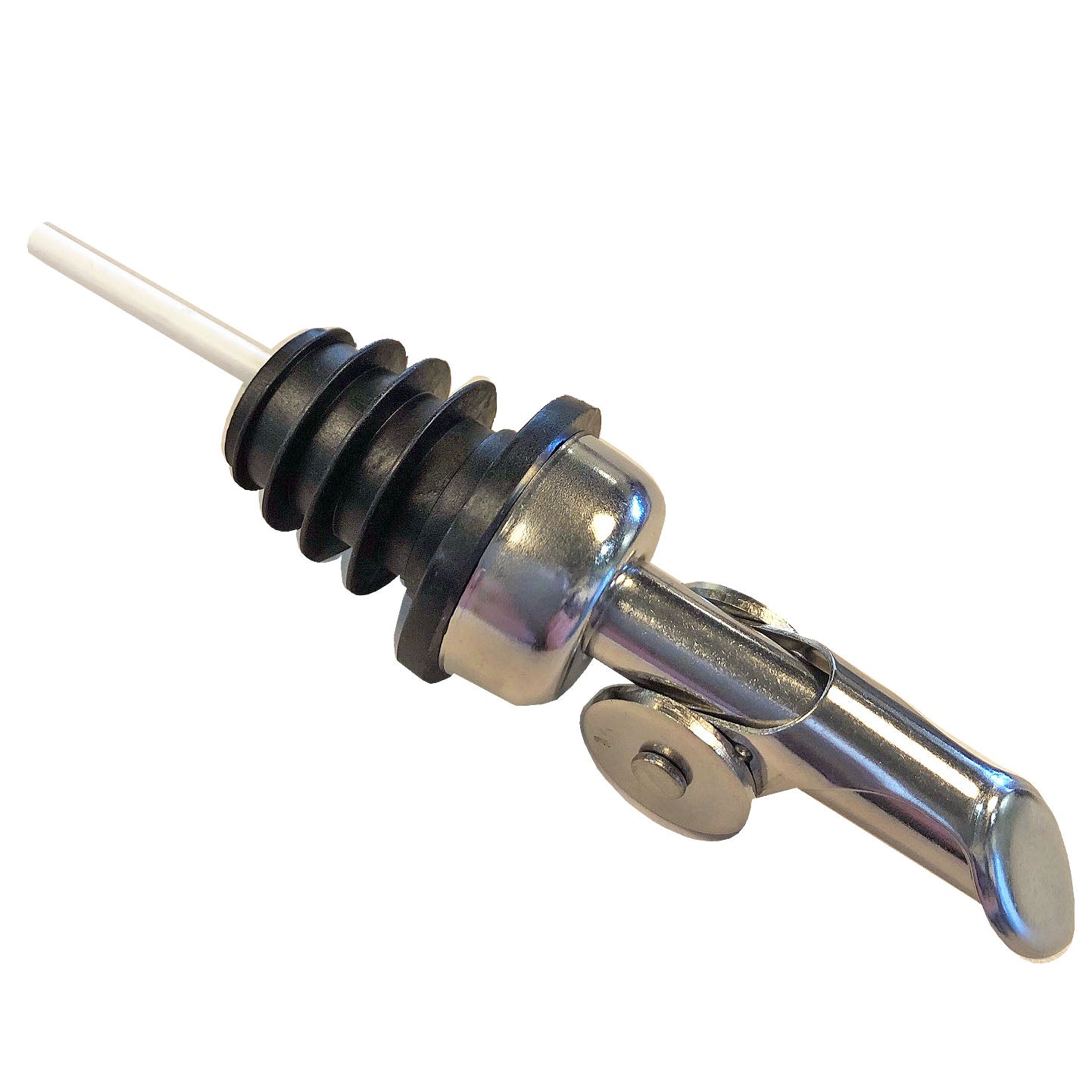 Self-Closing Pour Spout Silver Accessories